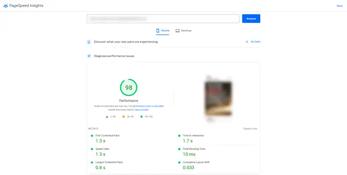 pagespeed insights will show you problems with your websites performance